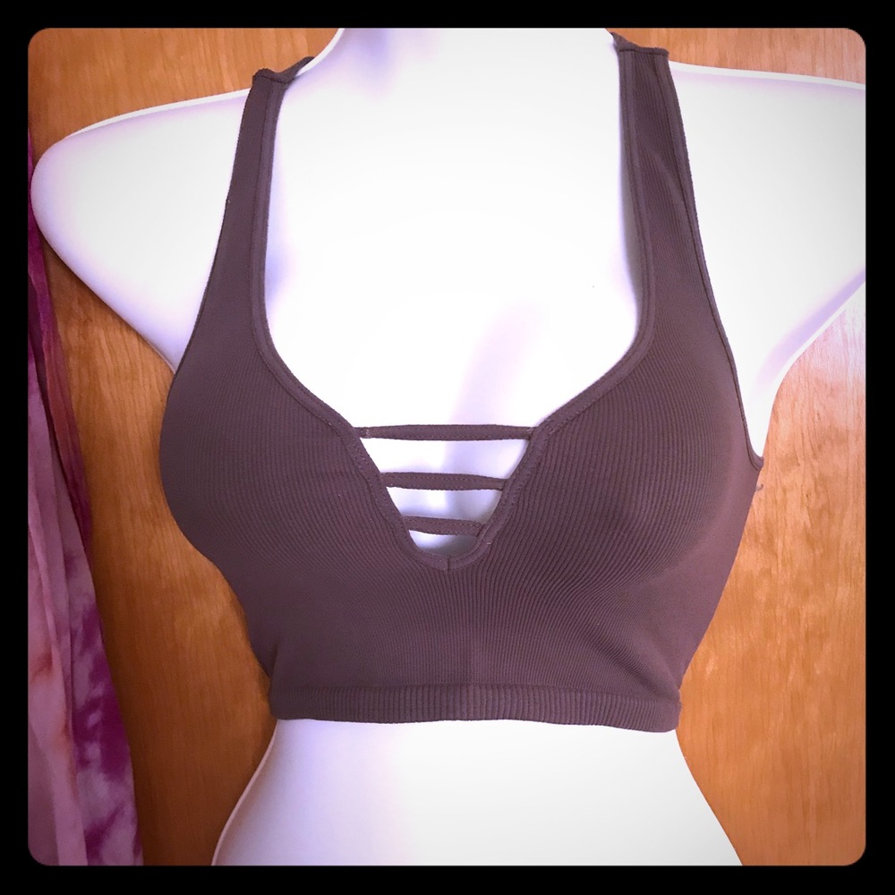 Free People Intimately bralette - brown. XS / S